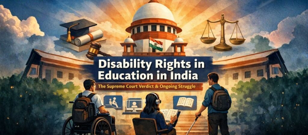 Legal Rights of Differently-Abled Students in Education legal guide